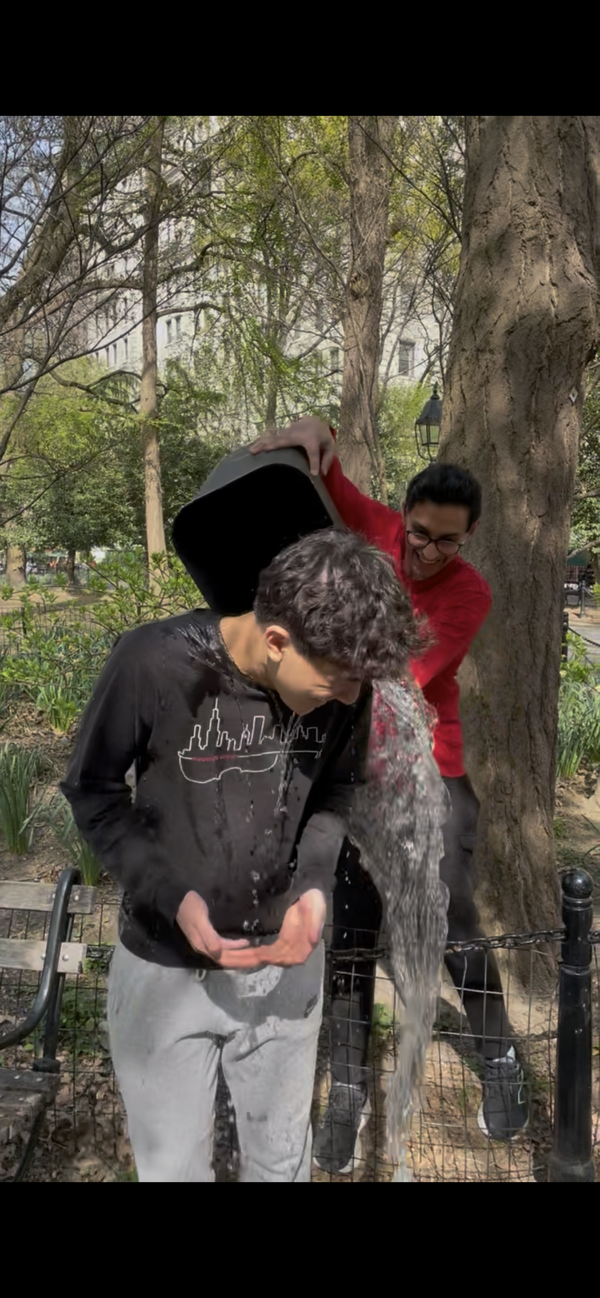 Ice bucket challenge