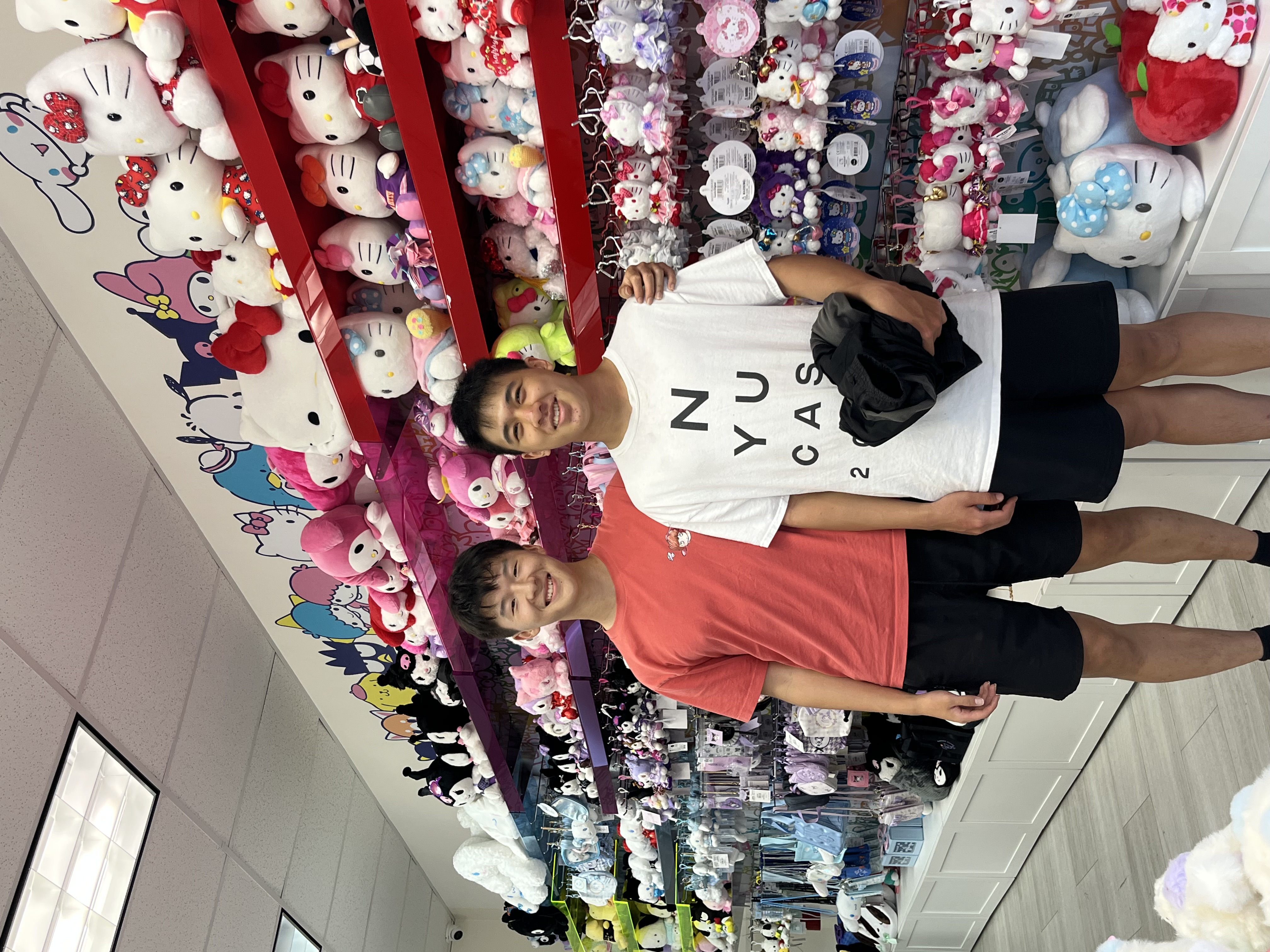 Jack with Hello Kitty